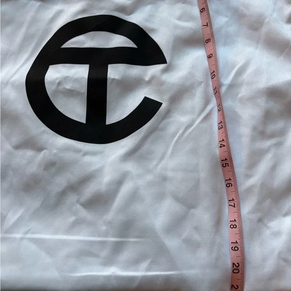 Telfar Large Dust Bag with Black Logo - Picture 3 of 4